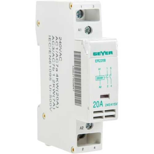 Ρελέ θερμ/τών 1θ 20A 230V AC 2NO
