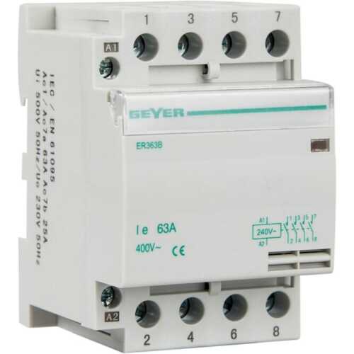 Ρελέ θερμ/τών 3θ 63Α 230V AC 4NO