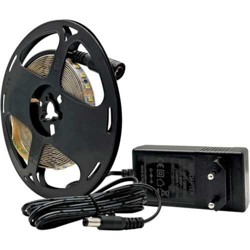LED Strip KIT 14.4W 12V 6500K IP20 3m  +  driver