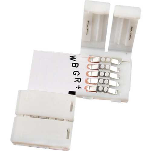 Μούφα 90 μοιρών για ταινία LED RGBW