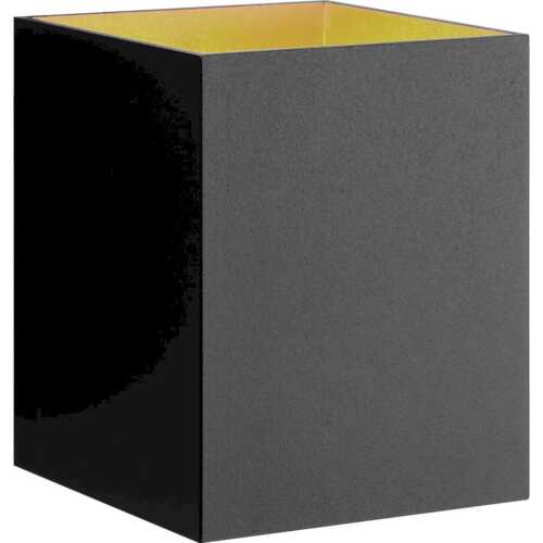 Επίτοιχο spot τετράγωνο G9 μαύρο