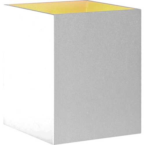 Επίτοιχο spot τετράγωνο G9 λευκό