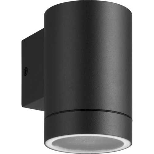 Επίτοιχο spot 1xGU10 165 IP44 μαύρο