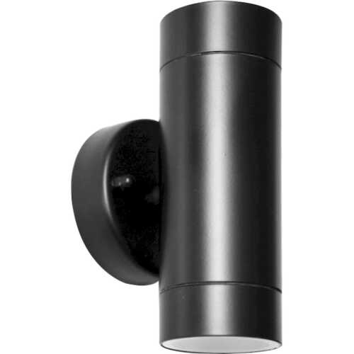 Επίτοιχο spot 2xGU10 146C-ALU  IP44 μαύρο
