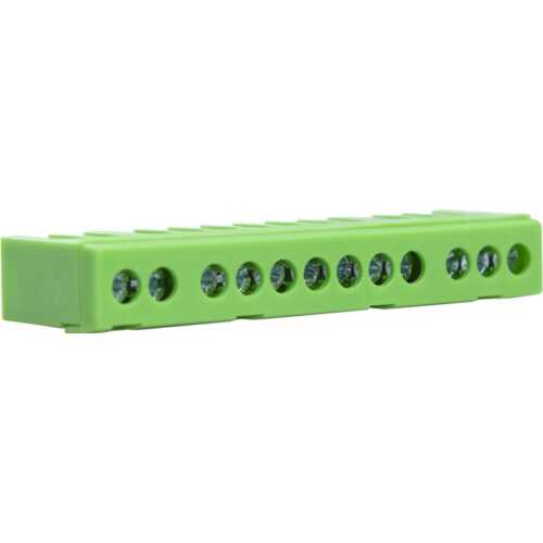 Μπάρα γείωσης με μόνωση 12x16 πράσινο