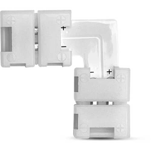 Μούφα 90 μοιρών για ταινία LED RGB ΙP20 8mm