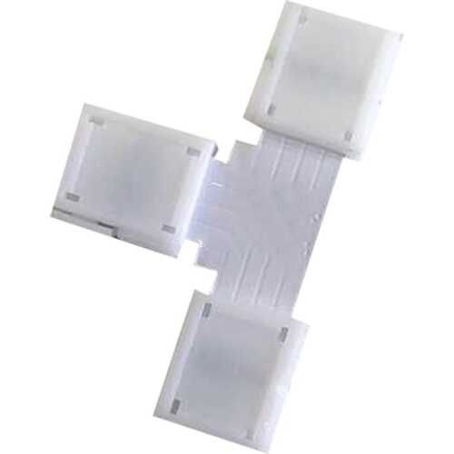 Μούφα ταυ για ταινία LED ΙP20 8mm