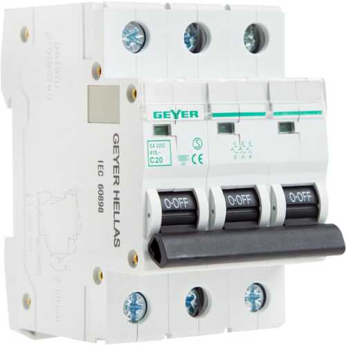 Ασφάλεια 3P 20A C