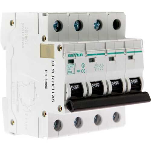 Ασφάλεια 4P 63A C