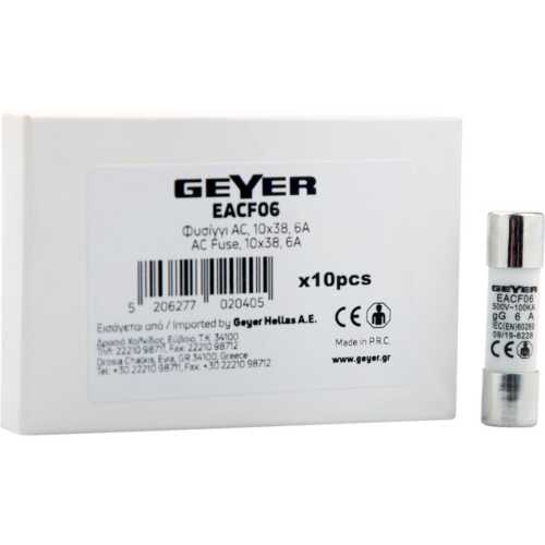 Ασφάλεια ΑC10x38 6Α