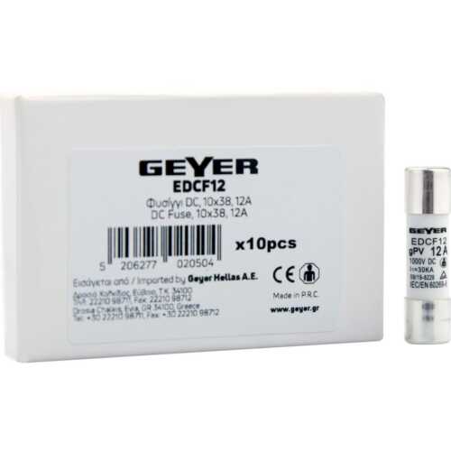 Ασφάλεια DC10x38 12Α