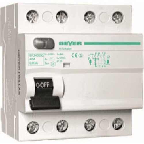 Ρελέ διαφυγής 4P 63A 30mA A