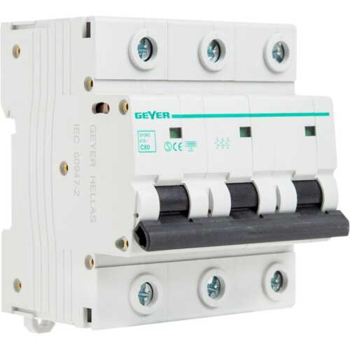 Ασφ. βιομηx. τύπου 3P 80A C