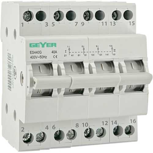 Μεταγωγικός διακόπτης 4P 40A