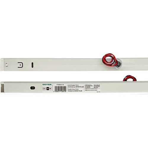 Φωτιστικό για λάμπα LED Τ8 2x1.2m IP20