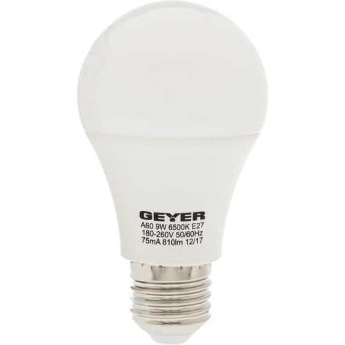 Λάμπα LED Κλασική A60 9W E27 3000K 810lm