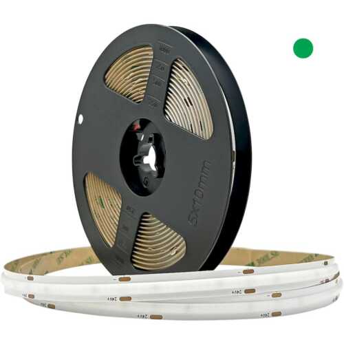 Ταινία LED COB 14.4W 24V Πράσινη 1200lm IP33