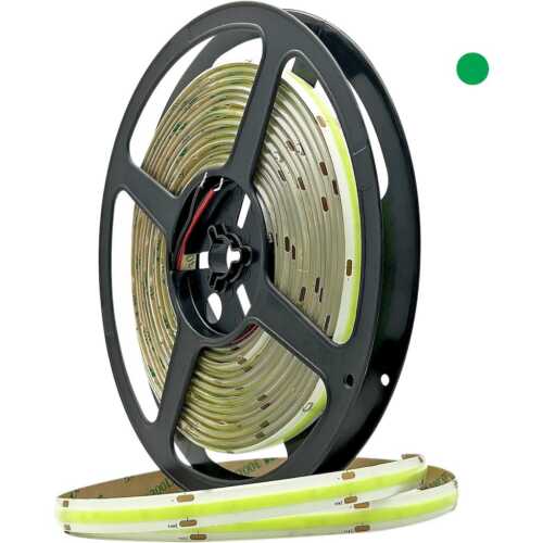 Ταινία LED COB 14.4W 24V Πράσινη 1200lm IP65