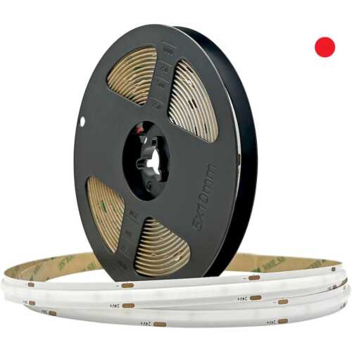 Ταινία LED COB 14.4W 24V Κόκκινη 1200lm IP33