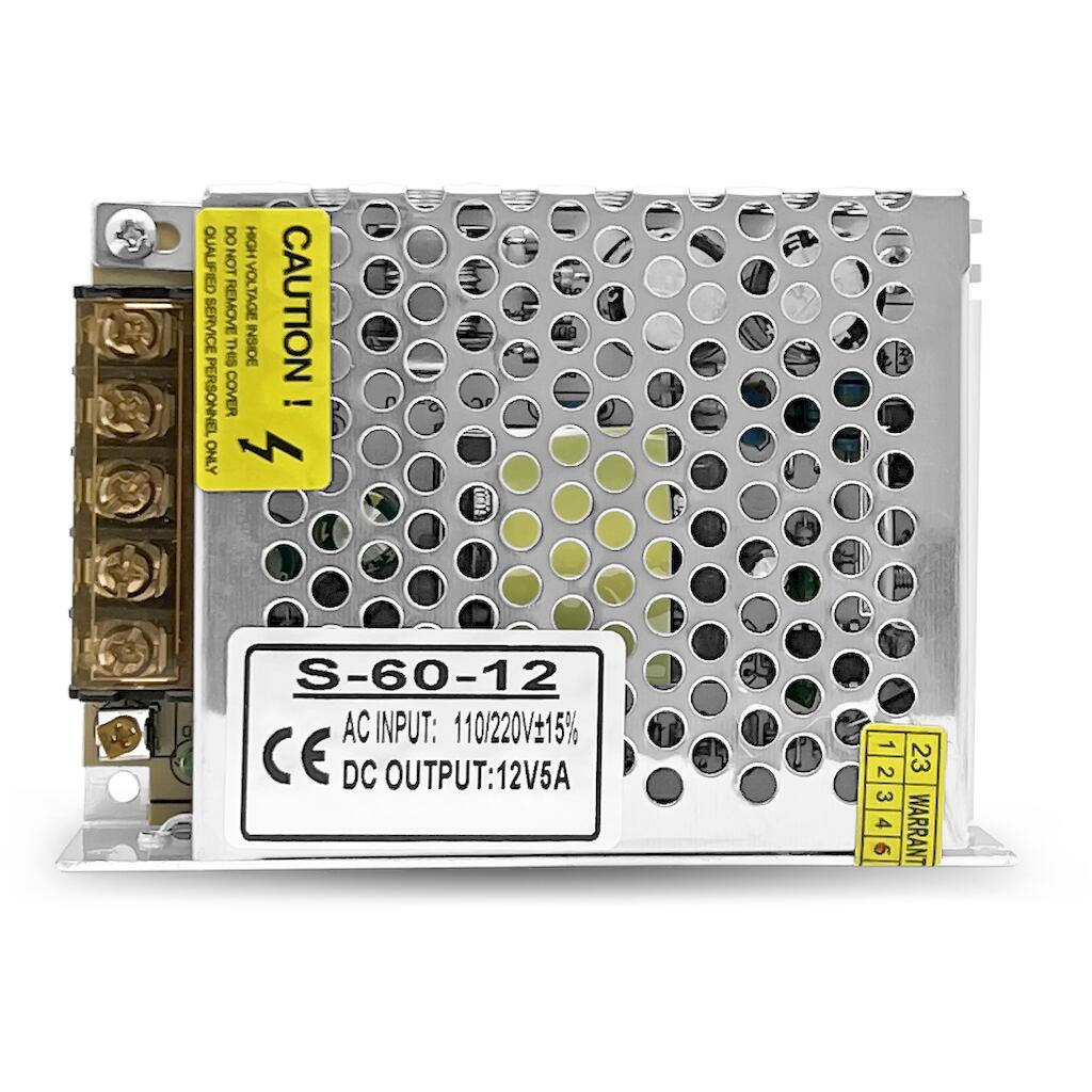 Τροφοδοτικό 60W 12V DC IP20