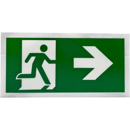 Σήμανση για LED Φωτιστικό ασφαλείας LE-701 & LE-701MC (RIGHT)