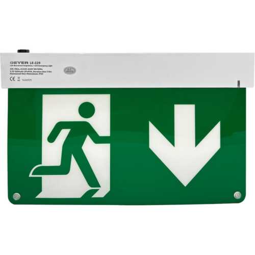 LED Φωτιστικό ασφαλείας 4W 6000K 30lm