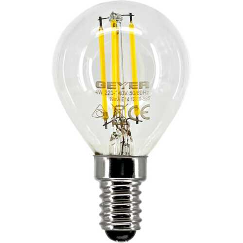 Λάμπα LED Σφαιρική Filament G45 4W E14 4000K 470lm