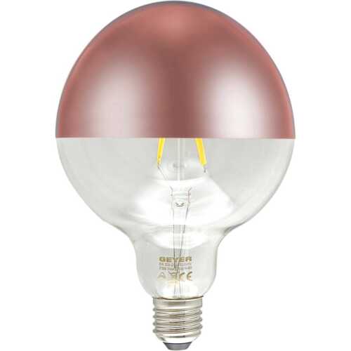 Λάμπα LED Αντεστραμμένου καθρέφτη χαλκός G95 6W E27 2700K 550lm dim