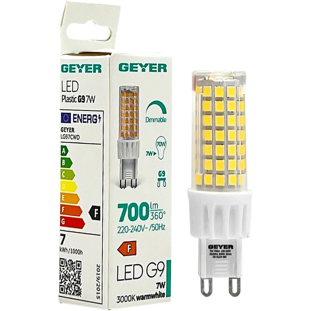 Λάμπα LED G9 7W 3000Κ 700lm dim. - Image 3