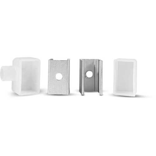 Clips and End caps για Neon LED 9.5x18mm