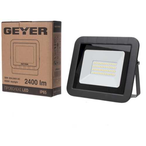 LED Προβολέας 30W 6500K 2400LM IP65