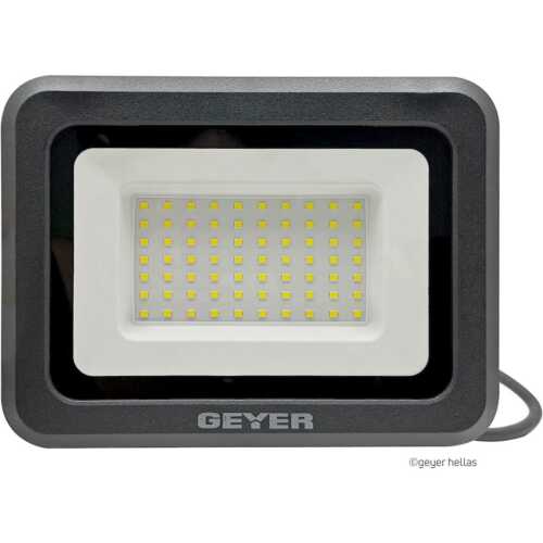 Προβολέας LED Economy 50W 6500K 4500lm IP65 μαύρος