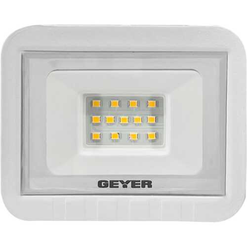 Προβολέας LED 10W 3000K 850lm IP65 λευκός