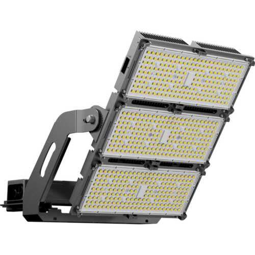 Φωτιστικό γηπέδων Alpha Pro 600W 96000lm 5000K IP66 30˚