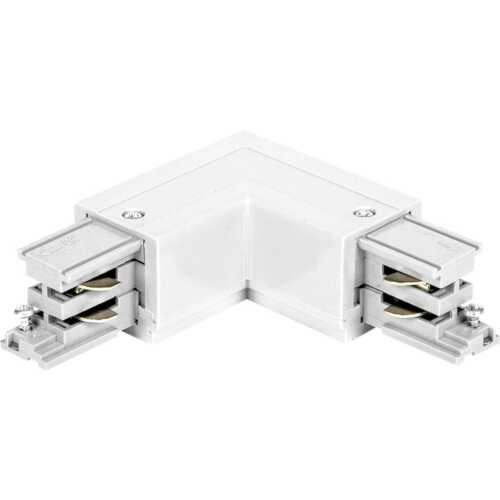 Σύνδεσμος ράγας γωνία λευκός