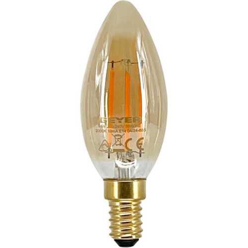 Λάμπα LED Vintage C35 4W E14 2000Κ 320lm dim