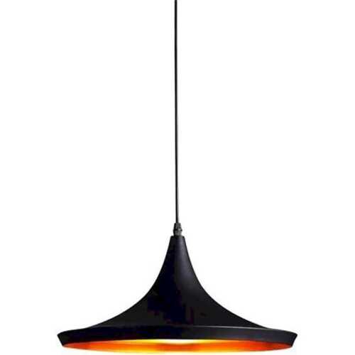 Φωτιστικό Iron E27 360x170 καλώδιο 2.5m μαύρο