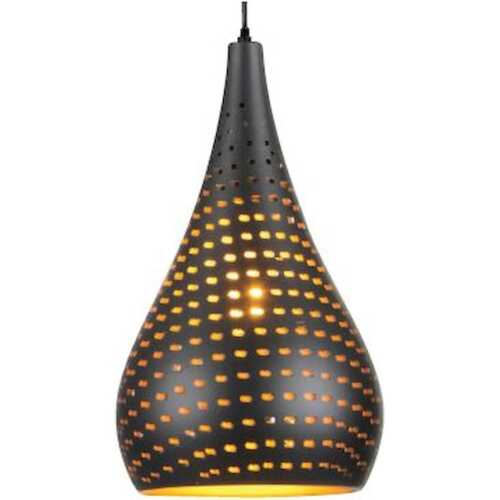 Φωτιστικό Iron E27 200x400 καλώδιο 2.5m μαύρο