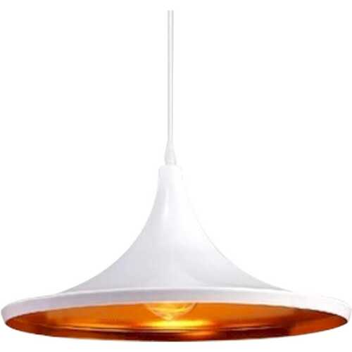 Φωτιστικό Iron E27 360x170 καλώδιο 2.5m λευκό