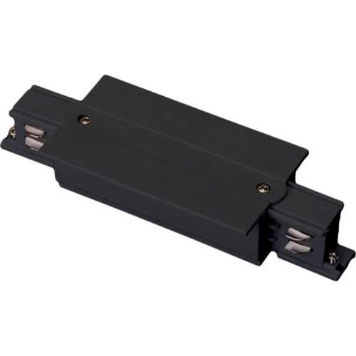 Σύνδεσμος ευθεία για χωνευτή ράγα τριφασική μαύρος