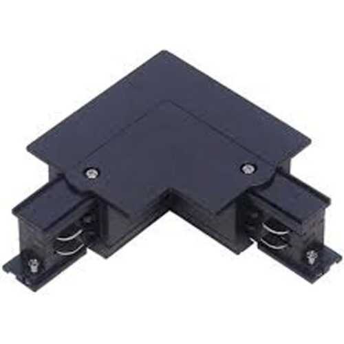 Σύνδεσμος L χωνευτός για ράγα τριφασική μαύρος
