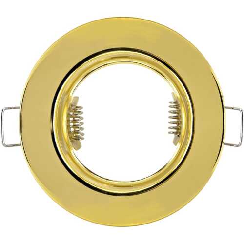 Στρογγυλό spot GU10 χρυσό