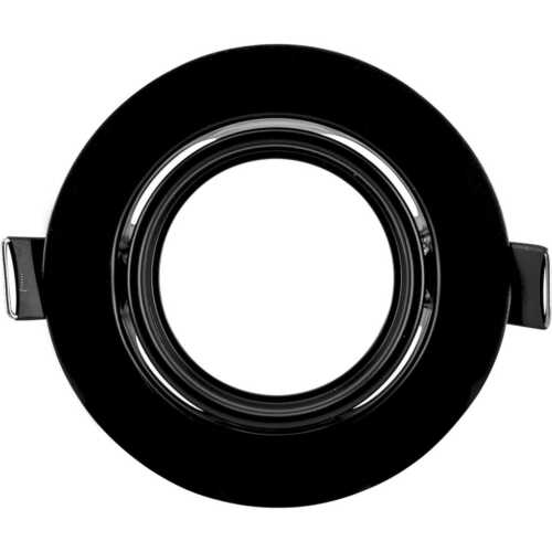 Ρυθμιζόμενο στρογγυλό σποτ GU10 μαύρο matt