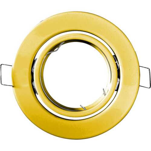 Ρυθμιζόμενο στρογγυλό σποτ GU10 χρυσό