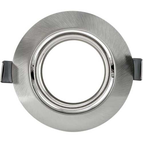 Ρυθμιζόμενο στρογγυλό σποτ GU10 nikel matt