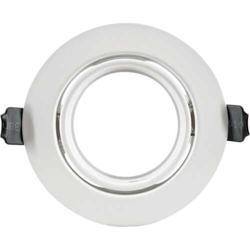 Ρυθμιζόμενο στρογγυλό σποτ GU10 λευκό