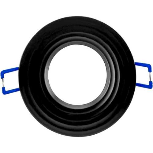 Στρογγυλό spot R65 GU10 μαύρο