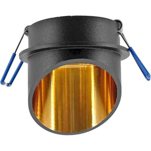 Στρογγυλό spot AC65 GU10 μαύρο