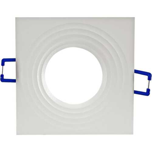 Τετράγωνο spot S65 GU10 λευκό