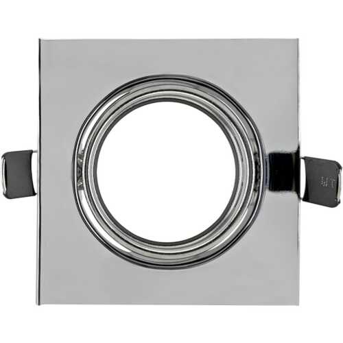 Ρυθμιζόμενο τετράγωνο σποτ GU10 nikel